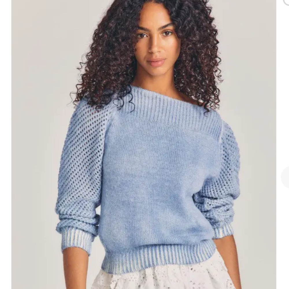 NWT LoveShackFancy Rosie Pullover Sweater